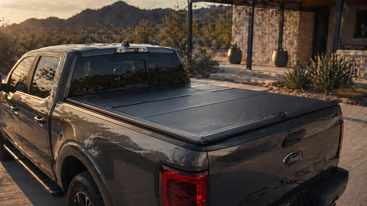 Truck bed cover